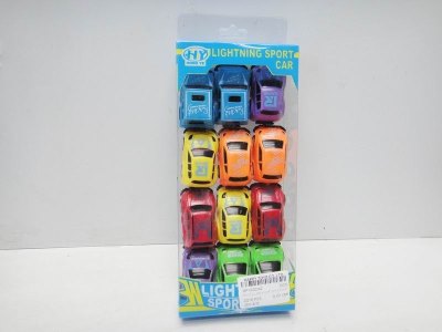 MINI FULL BACK CAR 12PCS 6ASST - HP1022342
