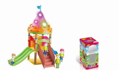BUILDING BLOCK 27PCS W/LIGHT AND MUSIC - HP1022427