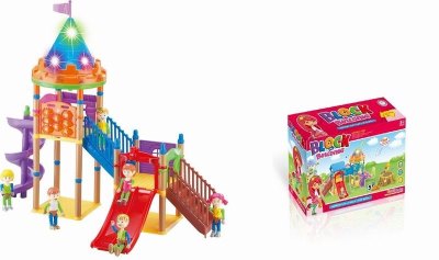 BUILDING BLOCK 58PCS W/LIGHT AND MUSIC - HP1022435