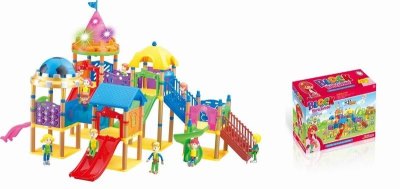BUILDING BLOCK 131PCS W/LIGHT AND MUSIC - HP1022456