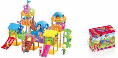 BUILDING BLOCK 158PCS W/LIGHT AND MUSIC - HP1022458