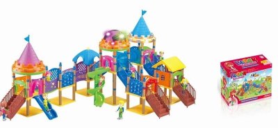 BUILDING BLOCK 184PCS W/LIGHT AND MUSIC - HP1022459