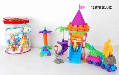 BUILDING BLOCK 51PCS W/LIGHT AND MUSIC - HP1022520