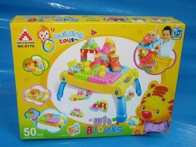 50PCS BUILDING BLOCK TABLE  - HP1022526