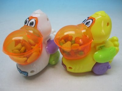 PULL BACK DUCK W/CANDY HOLDER WHITE/YELLOW - HP1022557