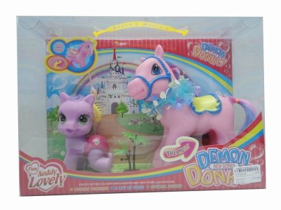 2/S PONY W/LIGHT & MUSIC INCLUDED BUTTONCELL - HP1022738