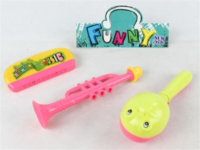INFANT MUSICAL INSTRUMENT(HARMONICA,HONK,HAMMER)3PCS - HP1022749