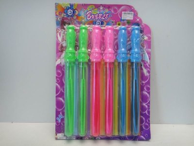 BUBBLE STICK  RED/GREEN/BLUE 6PCS - HP1022783