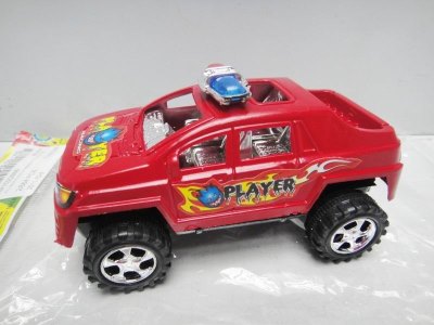 PULL BACK POLICE CAR RED/BLUE/YELLOW/SILVER  - HP1022866