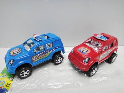 PULL BACK POLICE CAR RED/BLUE/YELLOW/ORANGE  - HP1022870