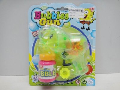 FRICTION BUBBLE GUN W/LIGHT - HP1022895