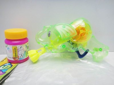 FRICTION BUBBLE GUN W/LIGHT - HP1022897