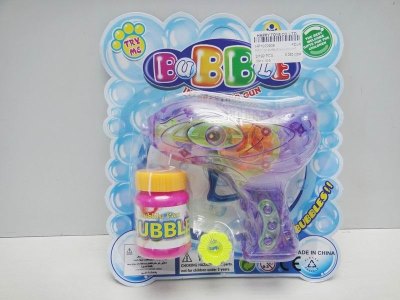 FRICTION BUBBLE GUN W/LIGHT  - HP1022906