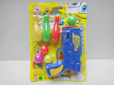 SPONGEBOB PING-PONG GUN 3COLOR - HP1023047