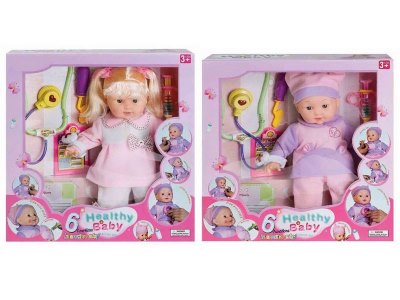 38.1CM B/O HEALTHY DOLL 2ASST. - HP1023105