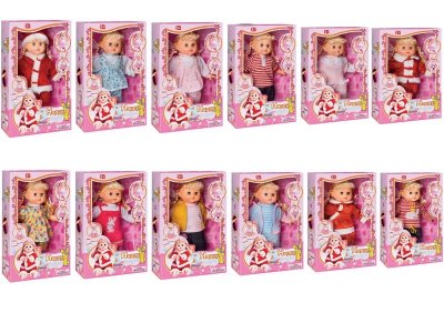 40.6CM B/O HAPPY DOLL 12ASST. - HP1023117