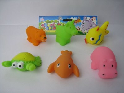 VINYL ANIMALS 6PCS - HP1023591