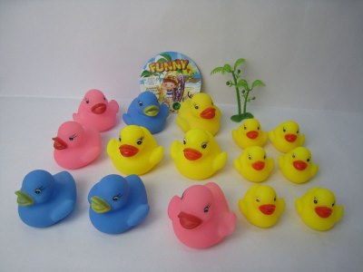 VINYL DUCKS 12PCS  - HP1023625