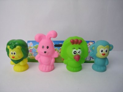 VINYL CARTOON ANIMALS 4PCS - HP1023626