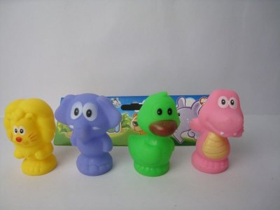 VINYL CARTOON ANIMALS 4PCS - HP1023627