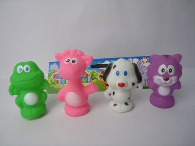 VINYL CARTOON ANIMALS 4PCS - HP1023628