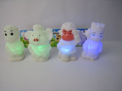 4PCS VINYL TOYS W/LIGHT INCLUDED BUTTONCELL - HP1023660