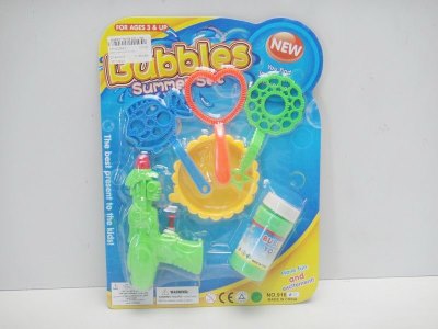 BUBBLE WATER & WATER GUN 2ASST - HP1023687