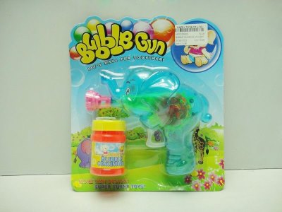 BUBBLE GUN(BLUE) W/LIGHT - HP1023925