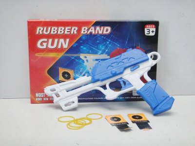 RUBBER BAND GUN RED/BLUE - HP1024033