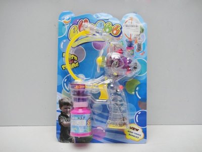 B/O BUBBLE GUN W/BUBBLE WATER - HP1024090