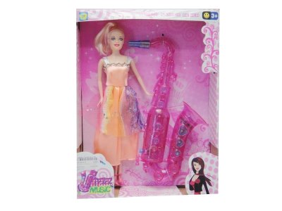 SAXOPHONE W/LIGHT AND MUSIC，DOLL - HP1024318