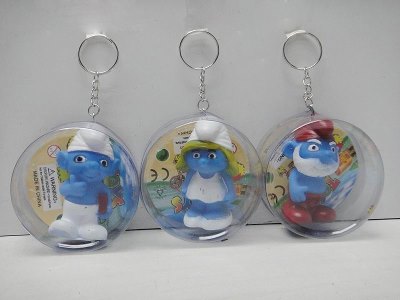 SMURFS KEYCHAIN 3ASST - HP1024352