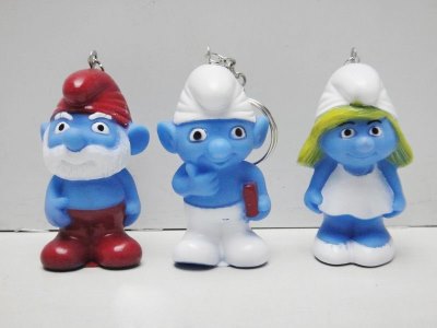 SMURFS KEYCHAIN 3ASST - HP1024353