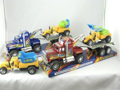 FRICTION CAR W/CONSTRUCTION CAR & PAINTING 3ASST - HP1024457