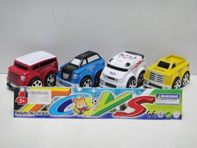   FRICTION CAR 4PCS 4ASST - HP1024504