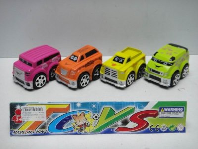   FRICTION CAR 4PCS 4ASST - HP1024505