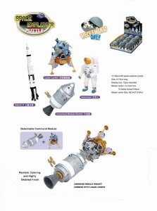 ASSEMBLY 4D SPACE SERIES PUZZLE 4ASST.(12PCS/DISPLAY BOX) - HP1024595