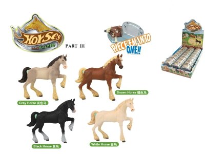 ASSEMBLY 4D DOG PUZZLE 4ASST 24PCS/DISPLAY BOX - HP1024699