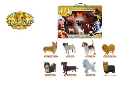 ASSEMBLY 4D DOG PUZZLE 8ASST - HP1024718