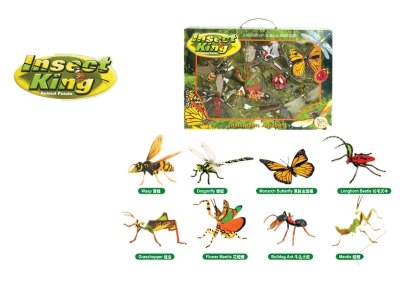 ASSEMBLY 4D INSECTS PUZZLE 8ASST - HP1024721