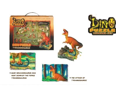 ASSEMBLY 4D DINOSAUR PUZZLE  - HP1024722