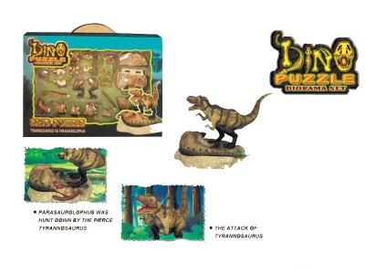 ASSEMBLY 4D DINOSAUR PUZZLE  - HP1024723