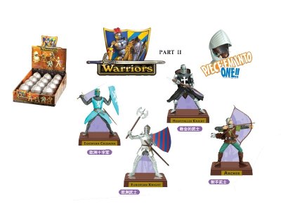 ASSEMBLY 4D WARRIOR PUZZLE 4ASST 12PCS/DISPLAY BOX - HP1024727