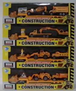 FREE WAY CONSTRUCTION SET (DIE CAST) 4ASST  - HP1025480