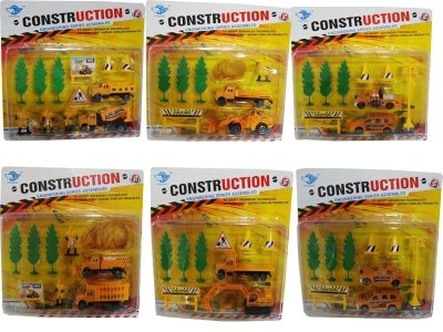 FREE WAY CONSTRUCTION SET (DIE CAST) 6ASST - HP1025498