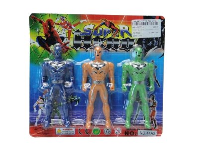 ROBOT BLUE/YELLOW/GREEN 3PCS - HP1025525