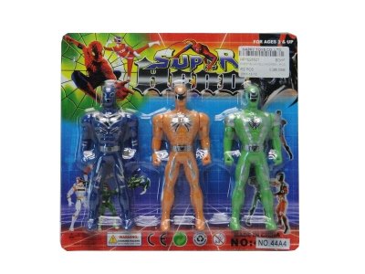ROBOT BLUE/YELLOW/GREEN 3PCS - HP1025527