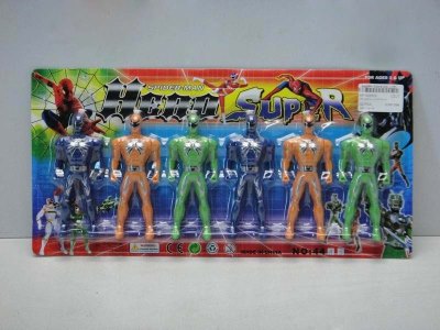 ROBOT BLUE/YELLOW/GREEN/RED 6PCS - HP1025528