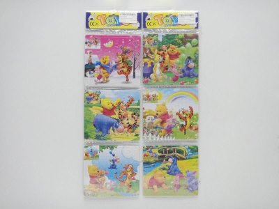 PUZZLE 3PCS 6ASST - HP1025907