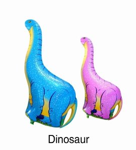 DINOSAUR SHAPE FOIL BALLOON 2CPLOR - HP1025993